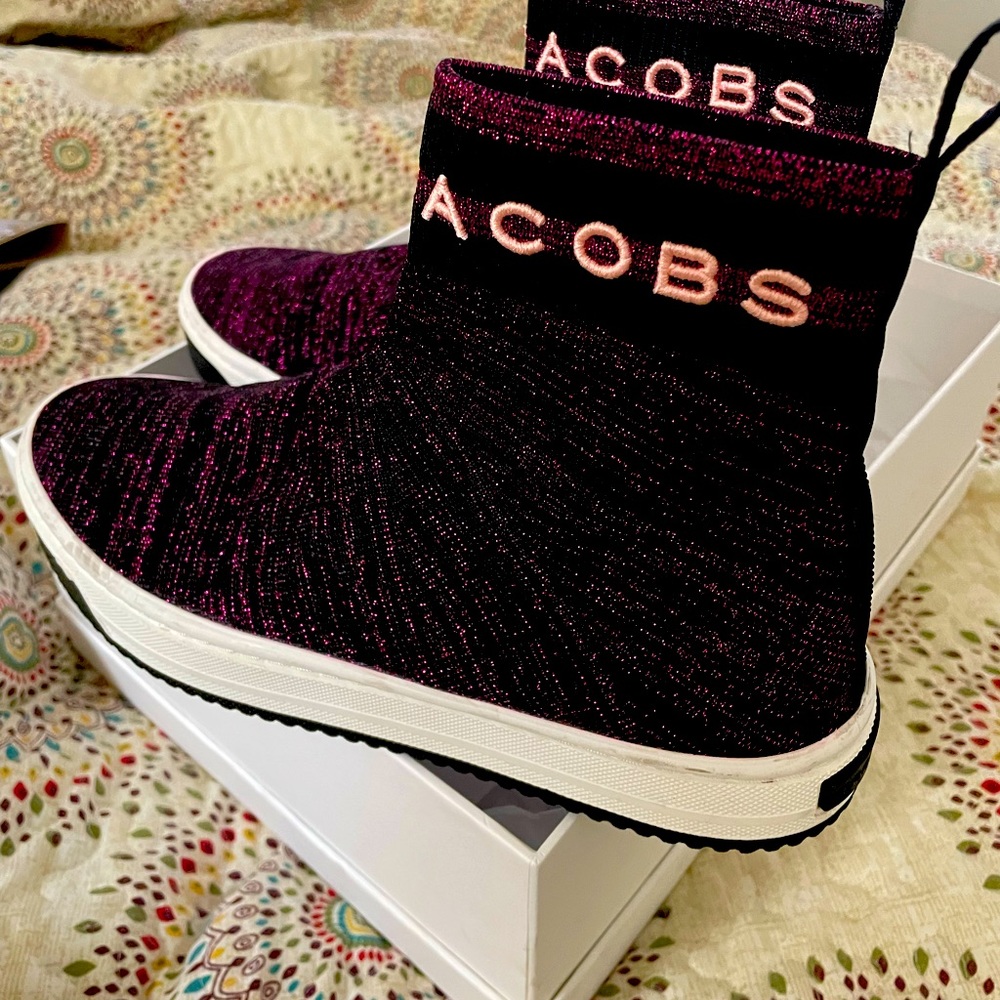 Sock tennis shoes Marc Jacobs